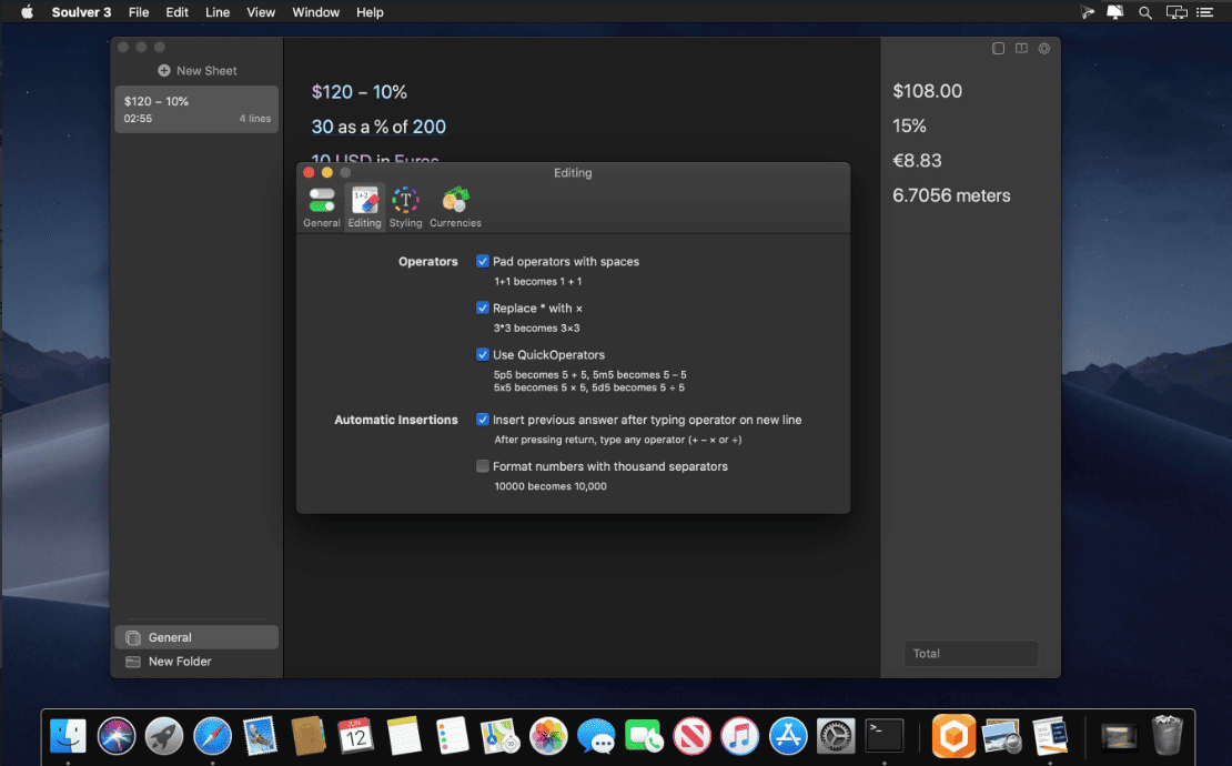 Soulver v 3.14.4 macOS