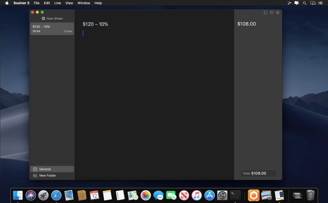 Soulver v 3.14.4 macOS