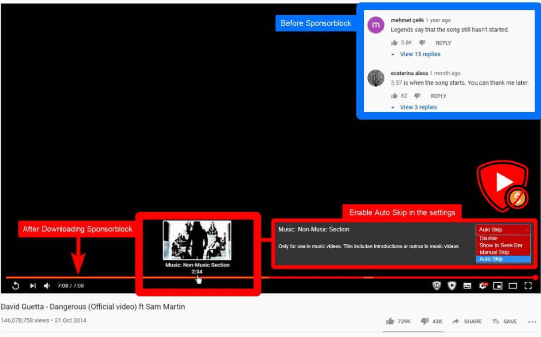 SponsorBlock for YouTube v6.0 macOS