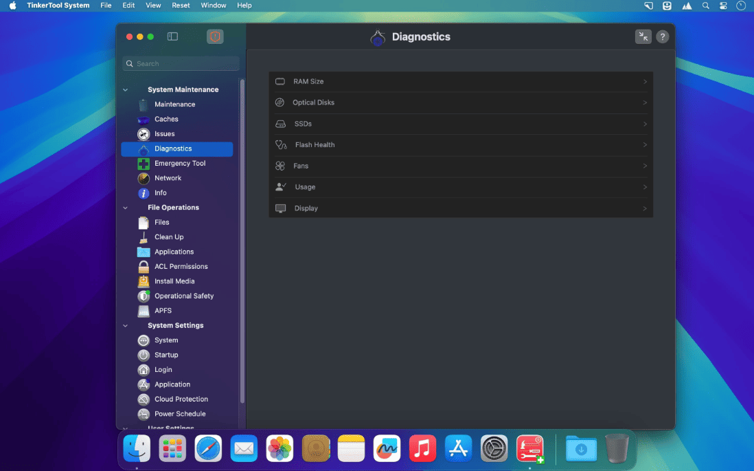 TinkerTool System v9.82 macOS