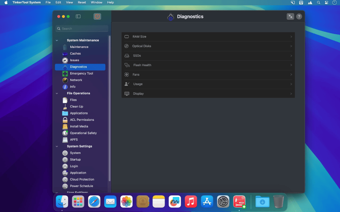 TinkerTool System v9.82 macOS