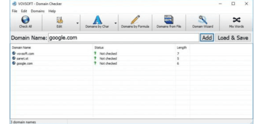 VovSoft Domain Checker v9.8