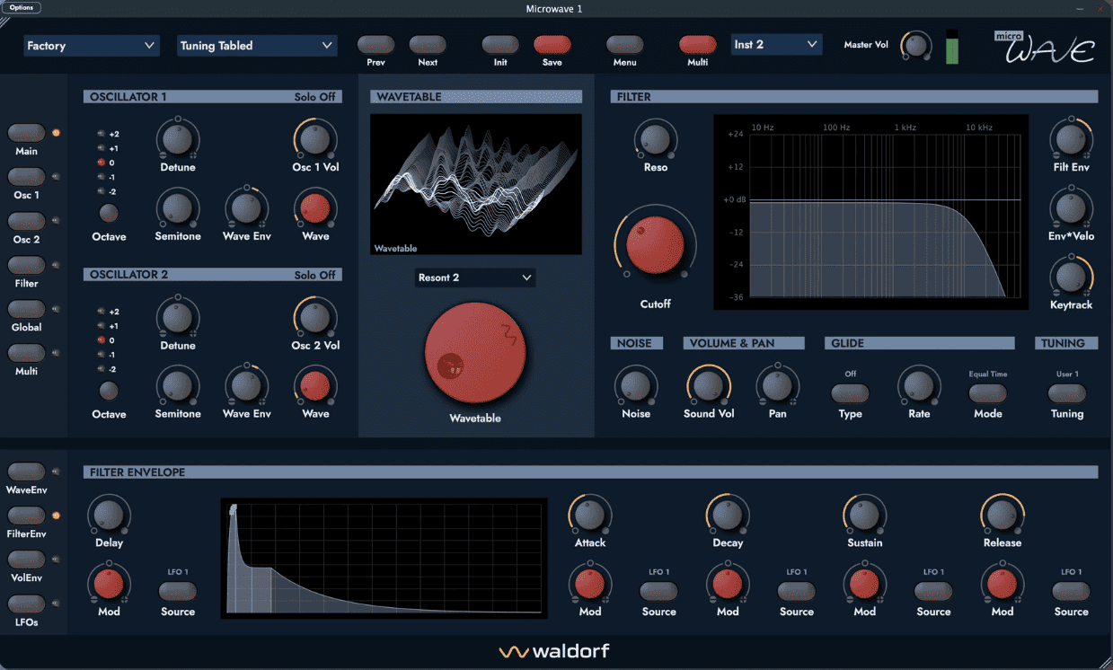 Waldorf Microwave 1 Plugin v1.2.1 macOS