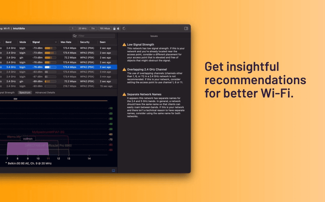 WiFi Explorer Pro v3.7.5 macOS