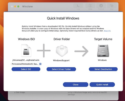 Winclone Pro 10.5 macOS

