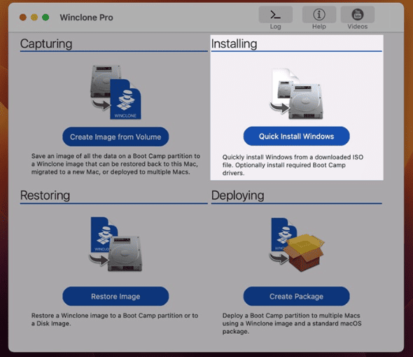 Winclone Pro v10.5 macOS