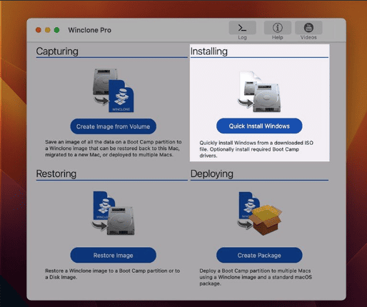 Winclone Pro 10.5 macOS