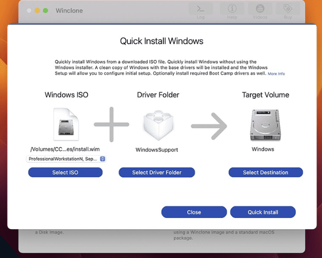Winclone Pro v10.5 macOS