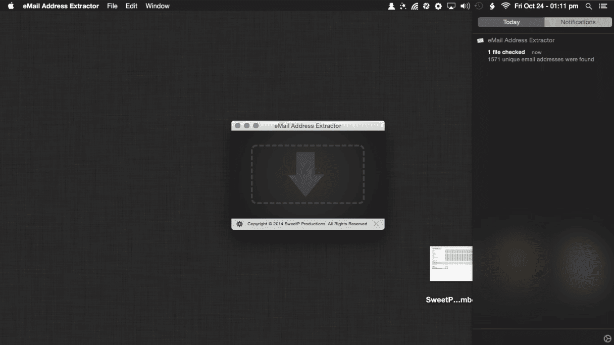 eMail Address Extractor v 6.0.1 macOS