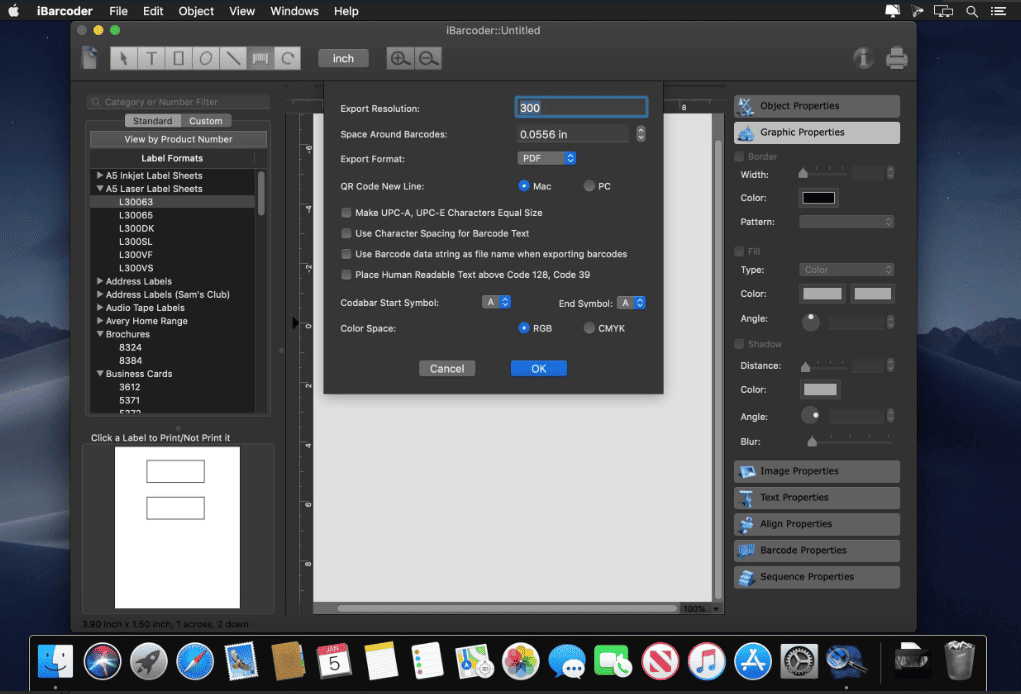 iBarcoder v3.16.12 macOS