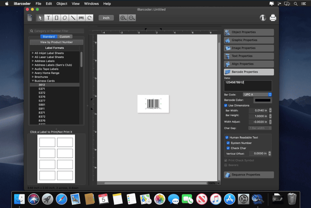 iBarcoder v3.16.12 macOS