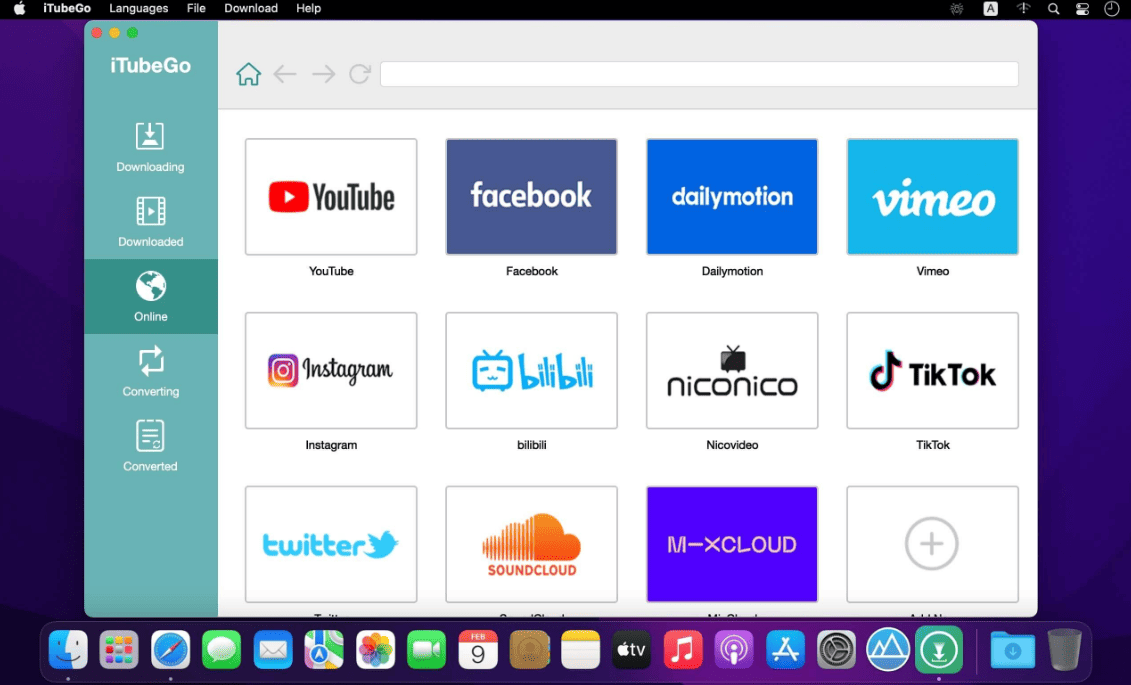 iTubeGo YouTube Downloader 10.7.0 macOS