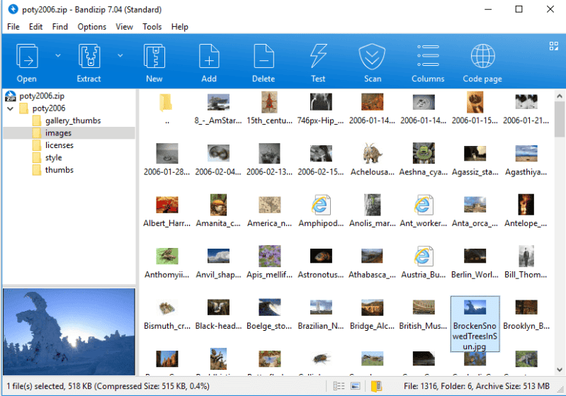 Bandizip Professional 7.40 (x64) For Window