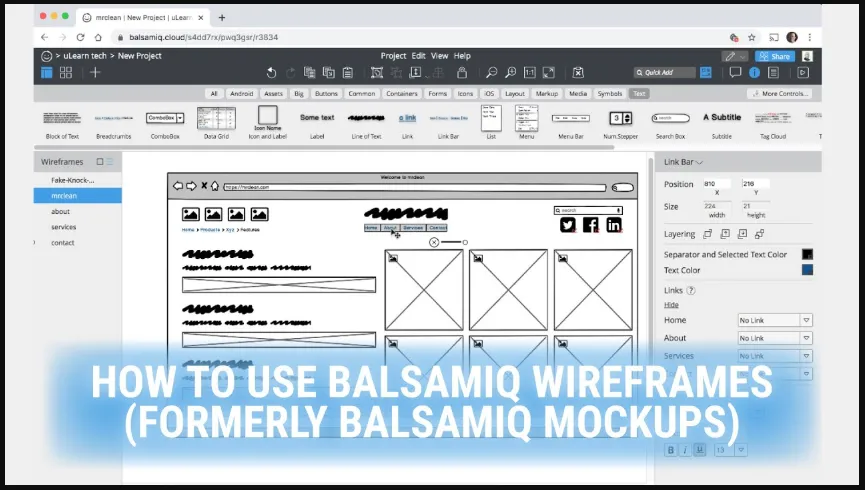Balsamiq Wireframes