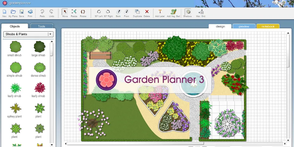 Artifact Interactive Garden Planner