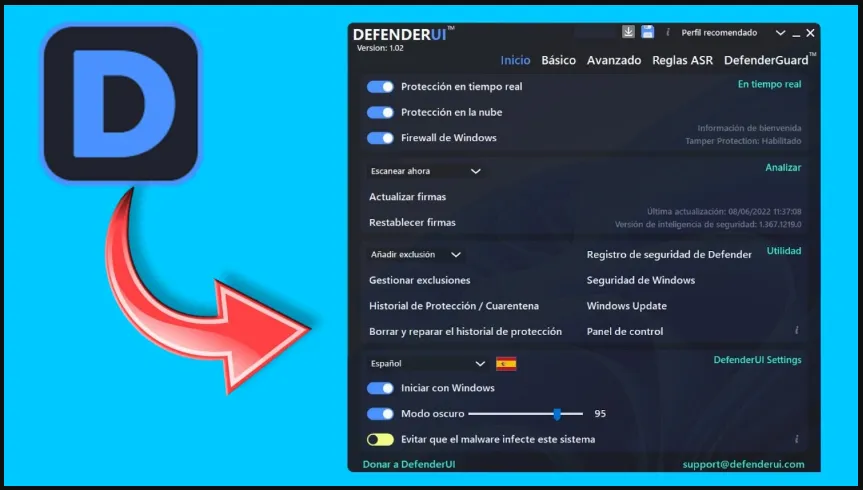 DefenderUI