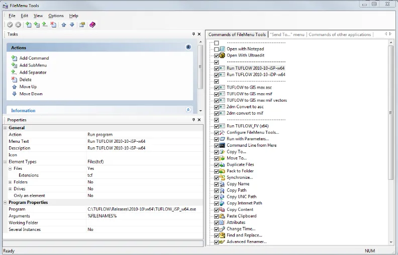FileMenu Tools
