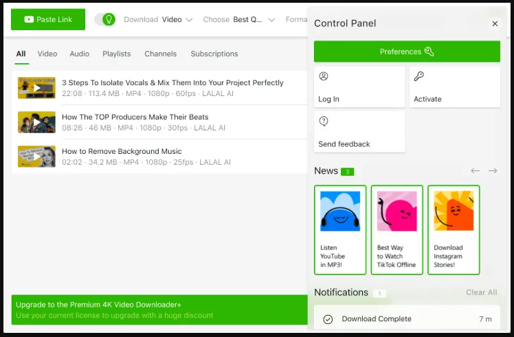 4K Video Downloader Plus