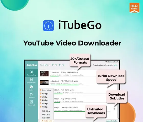 iTubeGo YouTube Downloader Pro