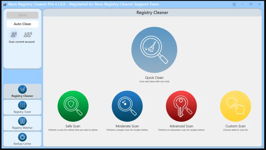 Revo Registry Cleaner Pro