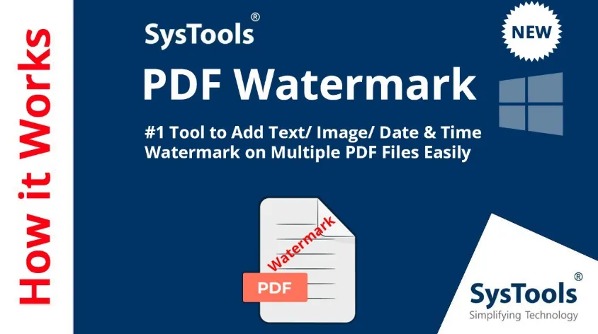 SysTools PDF Watermark