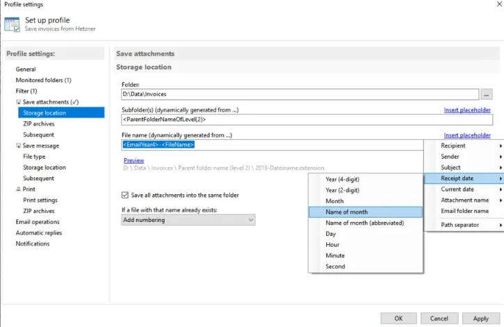 Automatic Email Processor
