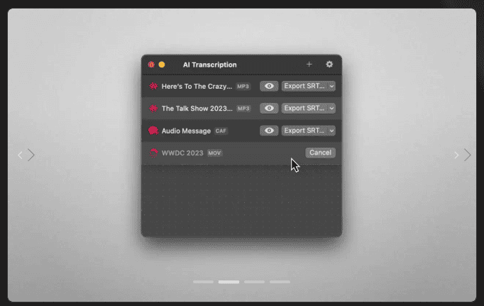 AI Transcription v2.13 macOS 2