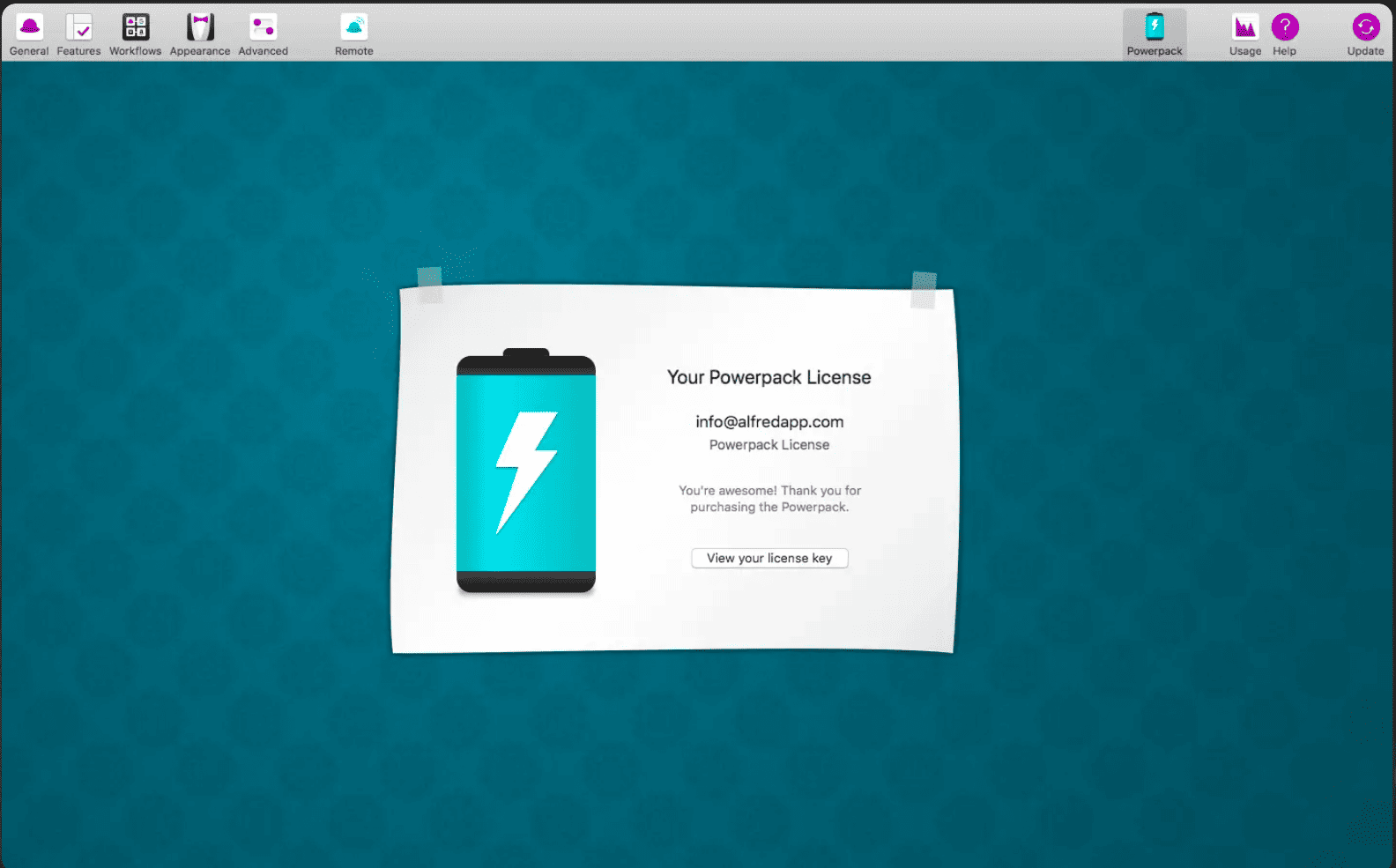 Alfred 5 Powerpack v5.7.1 macOS