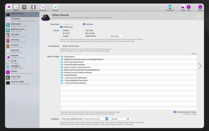 Alfred 5 Powerpack v5.7.1 macOS 4