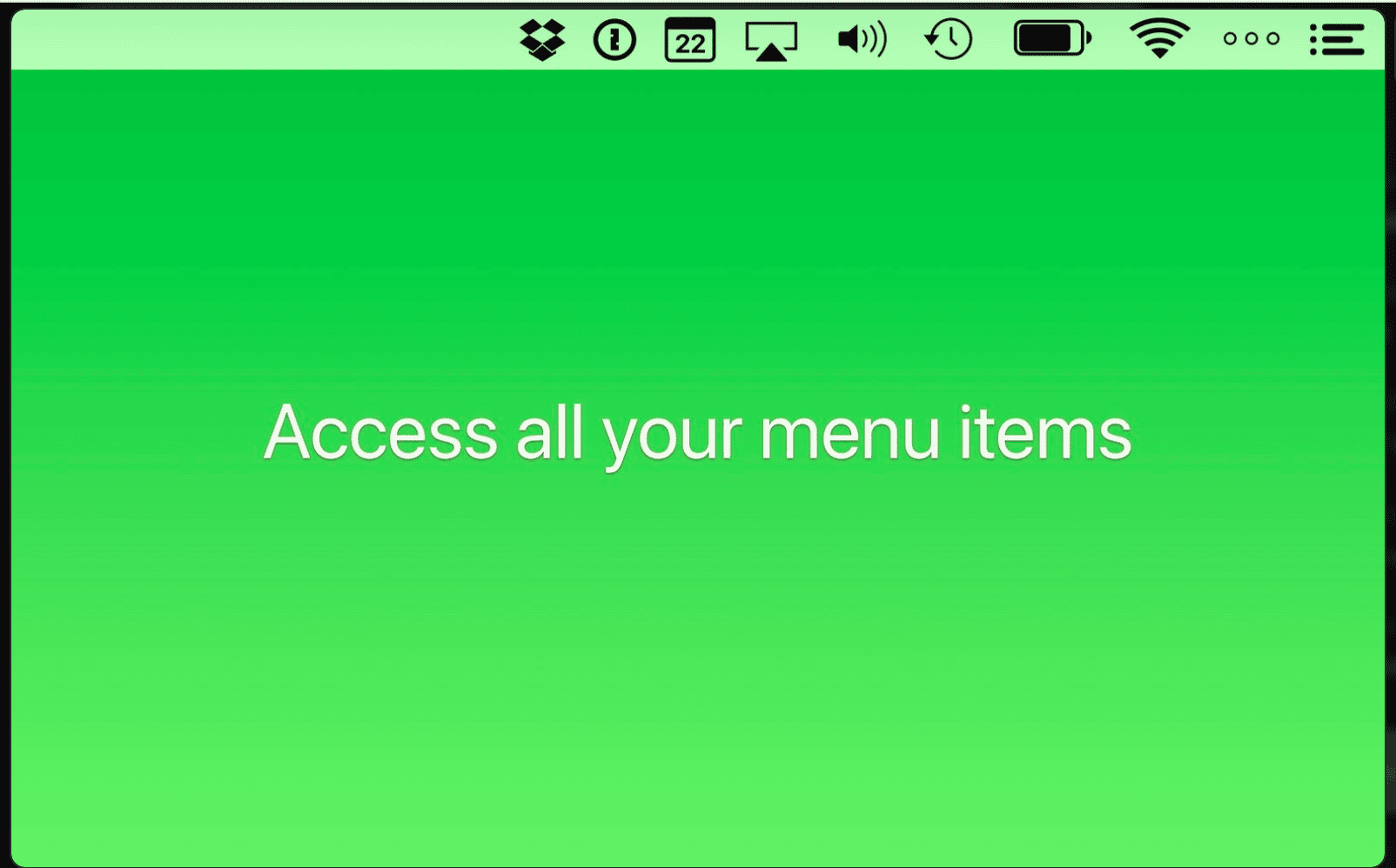 Bartender v6.1.1 macOS