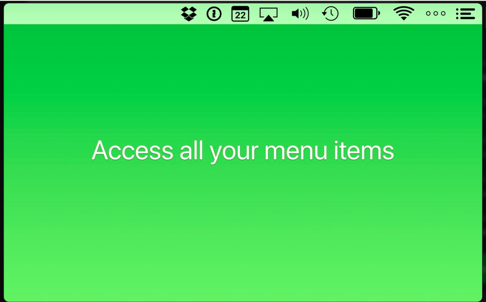 Bartender 6.1.0 macOS