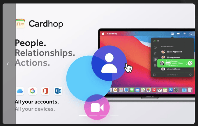 Cardhop v2.4.1 macOS 1