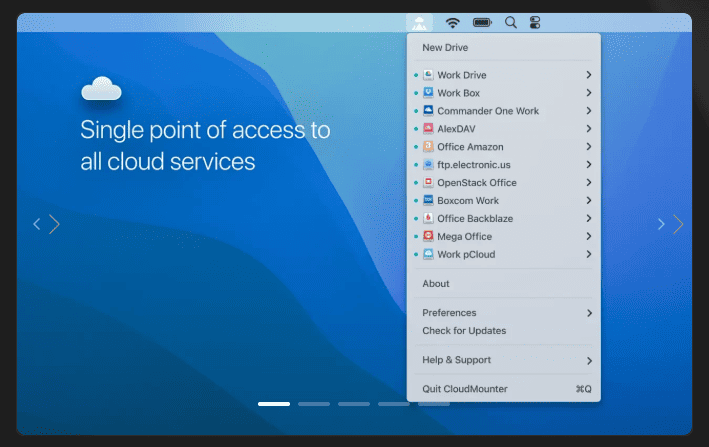 CloudMounter v4.15 macOS 1
