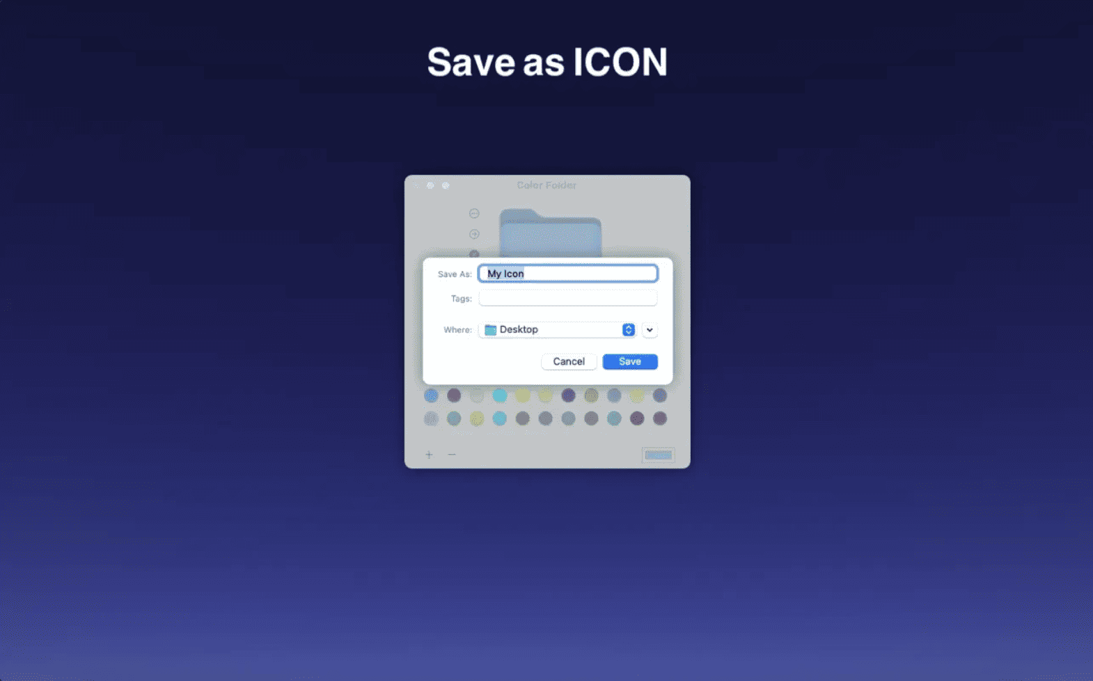 Color Folder Pro v4.1 macOS