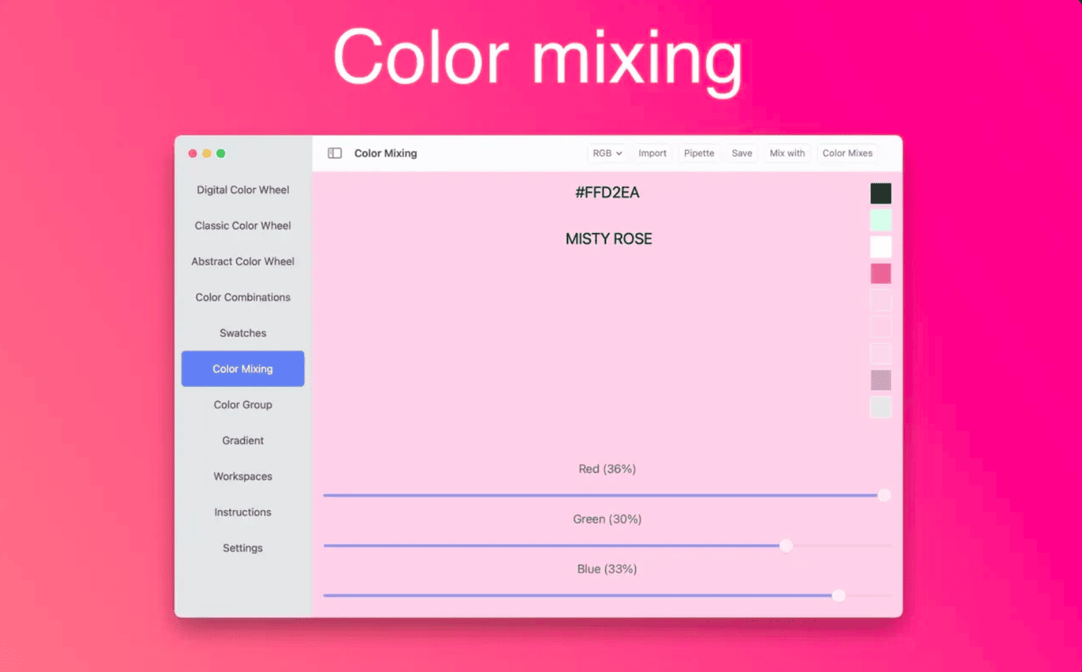 Color Wheel v8.7 macOS