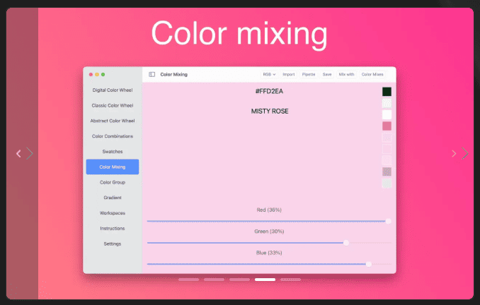 Color Wheel v8.6 macOS 4