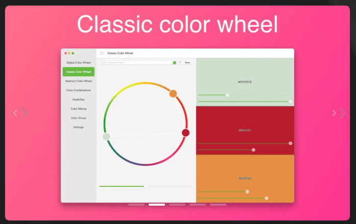Color Wheel v8.7 macOS 2