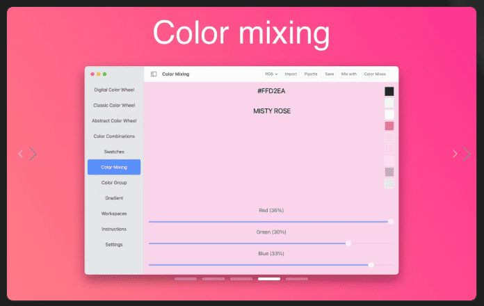 Color Wheel v8.7 macOS 4
