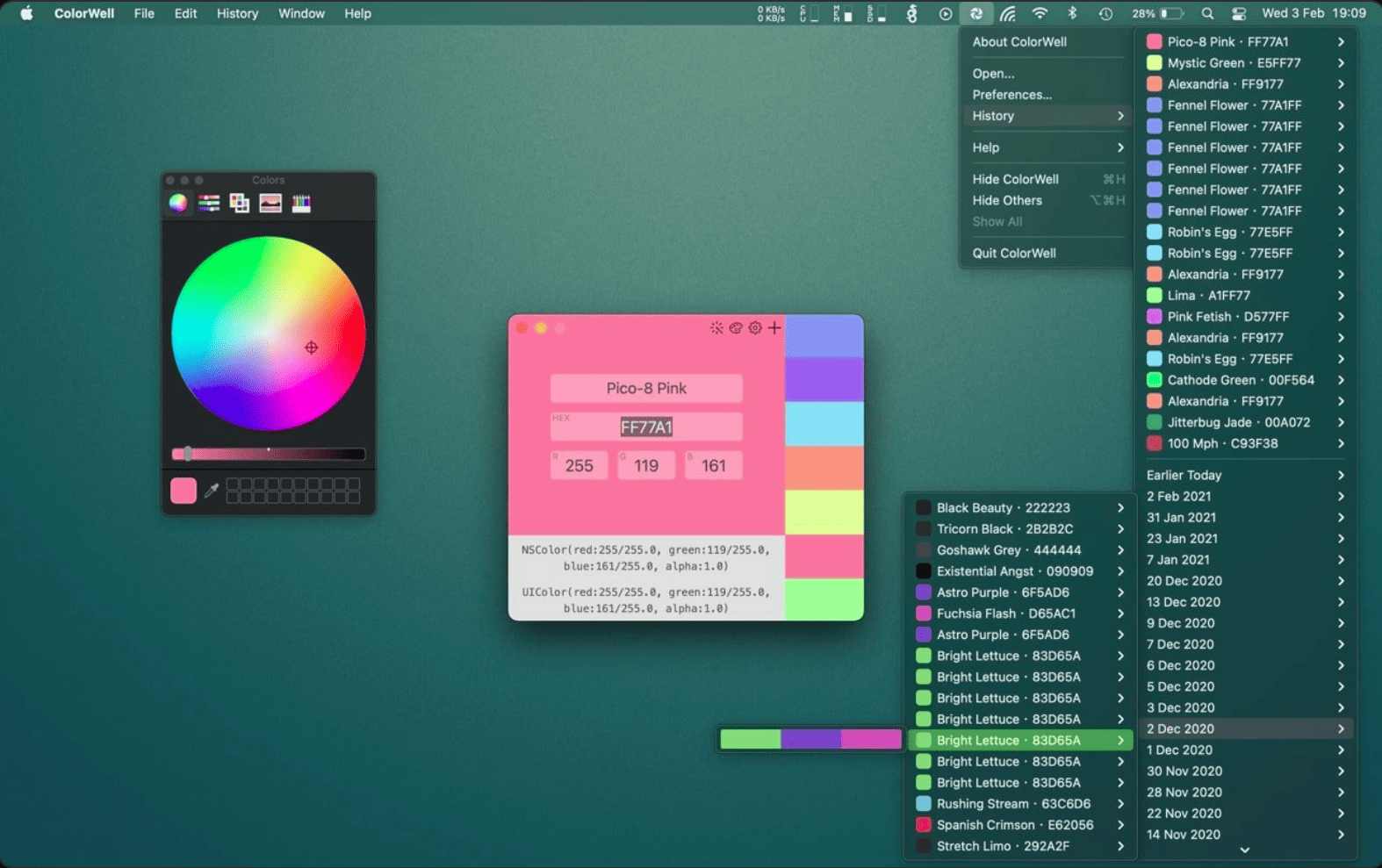 ColorWell v8.0.1 macOS