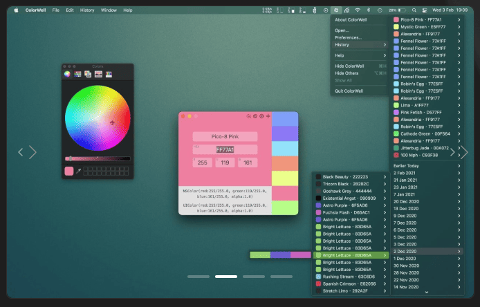 ColorWell v8.0.2 macOS 2