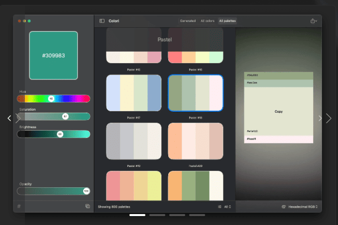 Colori v1.7 macOS 2