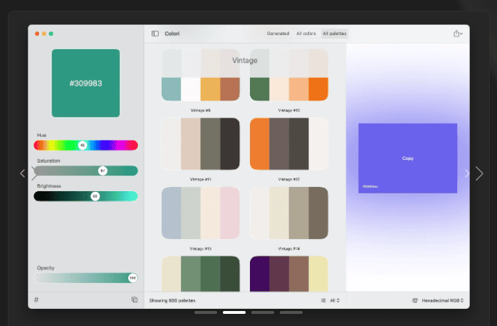 Colori v1.7 macOS 2