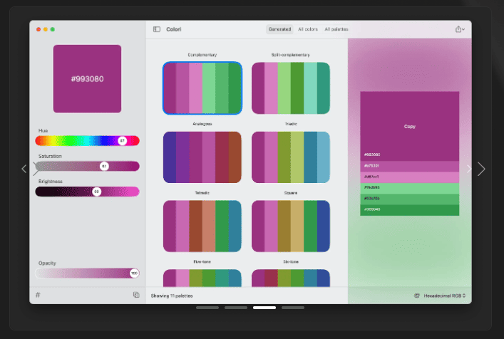 Colori v1.7 macOS 2