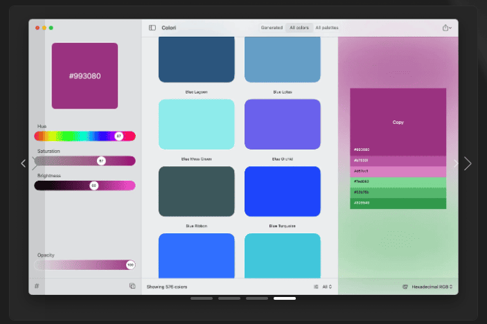 Colori v1.7 macOS 2