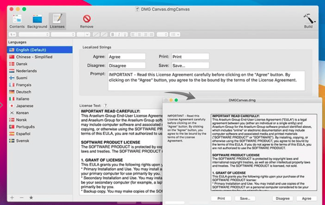 DMG Canvas 4.2.0 macOS