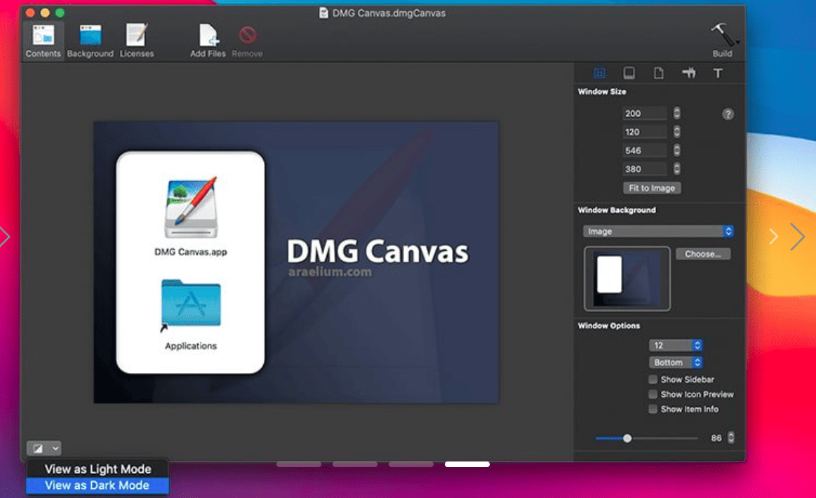 DMG Canvas 4.2.0 macOS