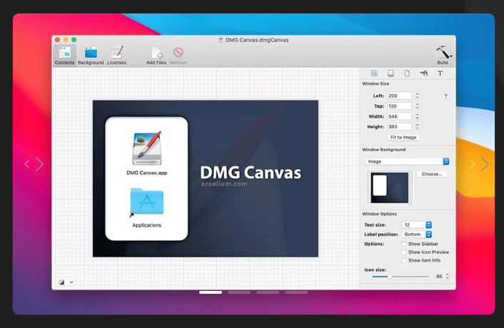 DMG Canvas v4.2.0 macOS 1