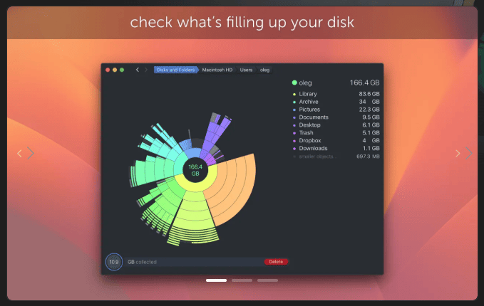 DaisyDisk v4.32 (4.32) admin macOS 1
