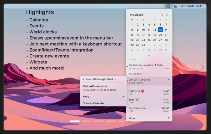Dato v5.6.5 macOS 1