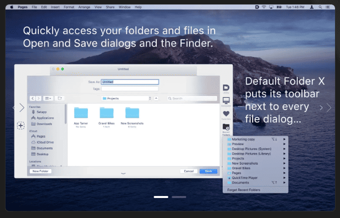 Default Folder X v6.2.1 macOS 1